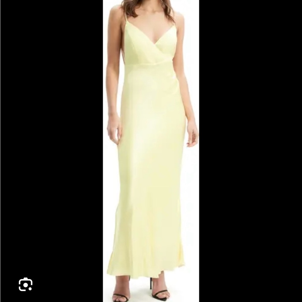 Bardot Canary Yellow Dress